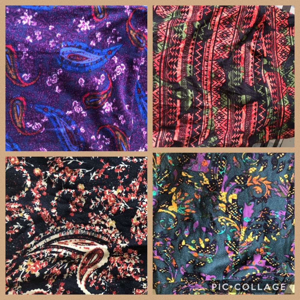 4 pair OS Lularoe Leggings